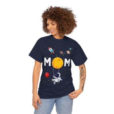 Mom AstroNuts Theme Unisex Heavy Cotton Tee  Mother’s Day Special
