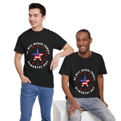 Memorial Day: Remembering Our Heroes, Unisex Heavy Cotton Tee